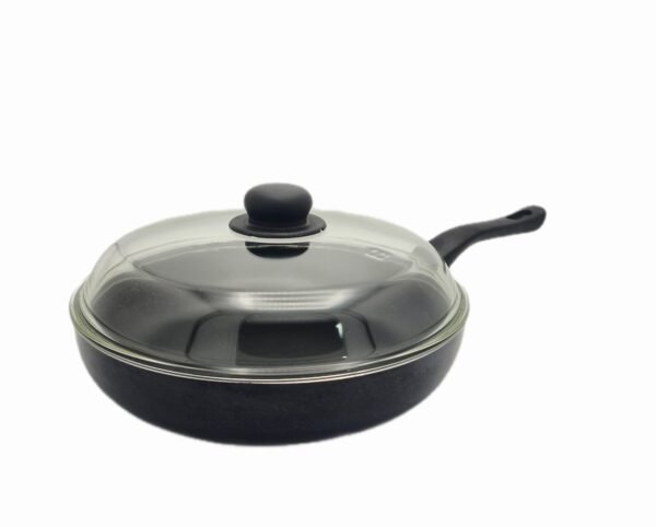 طاوة  تيتان قباغ زجاجي 28 سم